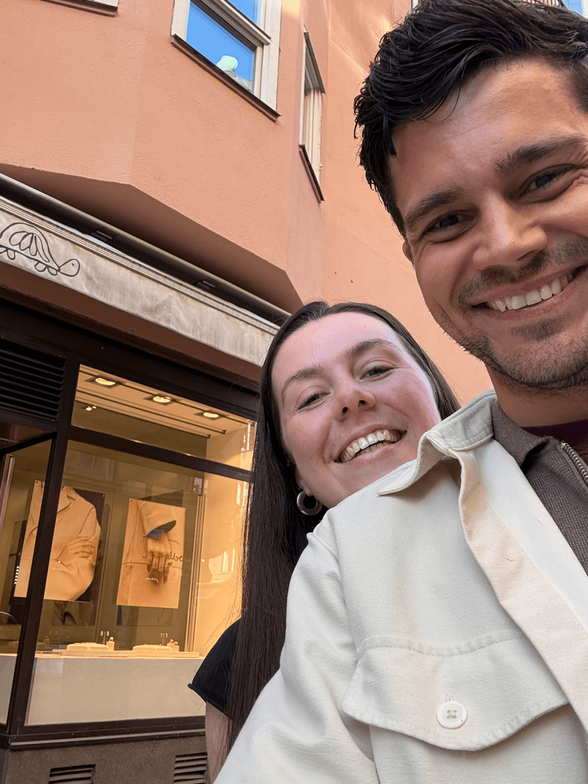 Carmen and Christian in Stockholm