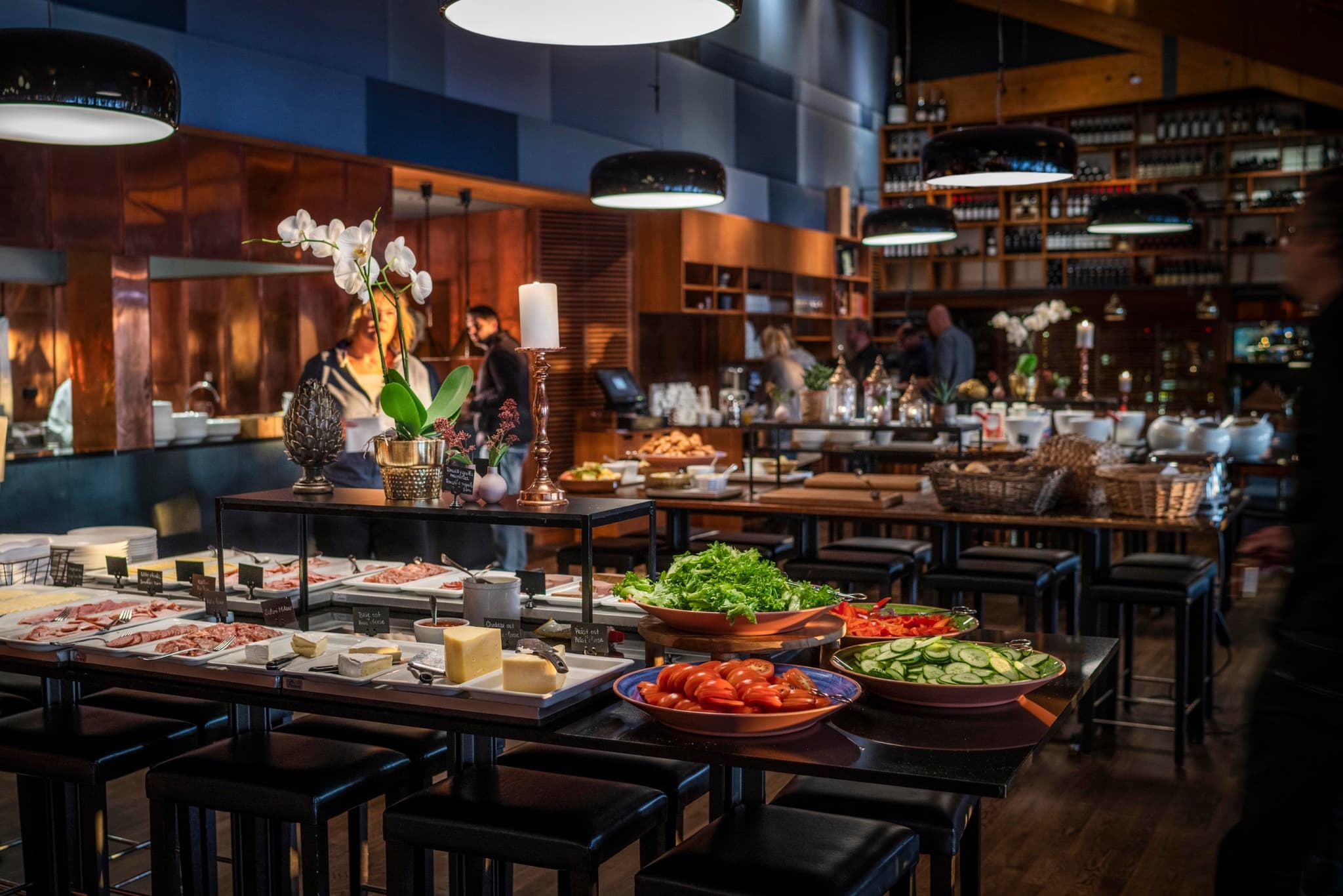 Sunday at eight. Bring an appetite.